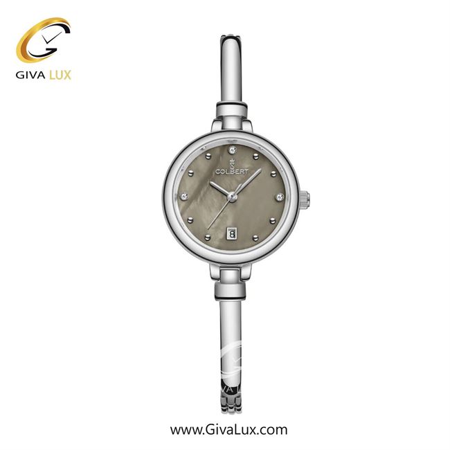 ساعت مچی اورجینال زنانه کلبرت COLBERT نقره ای | نقره ای| خاکی| کد رفرنس 0343L