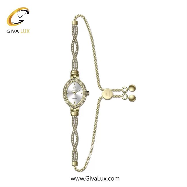 ساعت مچی اورجینال زنانه ویتوریا | Vittoria طلایی | طلایی| نقره ای| کد رفرنس VT3432