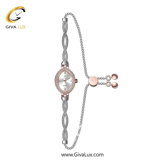 ساعت مچی اورجینال زنانه ویتوریا | Vittoria رزگلد | نقره ای| نقره ای| کد رفرنس VT3432