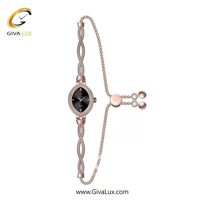 ساعت مچی اورجینال زنانه ویتوریا | Vittoria رزگلد | رزگلد| مشکی| کد رفرنس VT3432