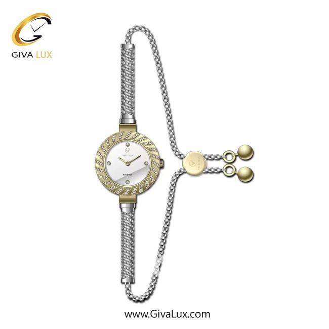 ساعت مچی اورجینال زنانه ویتوریا | Vittoria طلایی | نقره ای| نقره ای| کد رفرنس VT3433