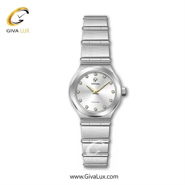 ساعت مچی اورجینال زنانه ویتوریا | Vittoria نقره ای | نقره ای| نقره ای| کد رفرنس VT3434