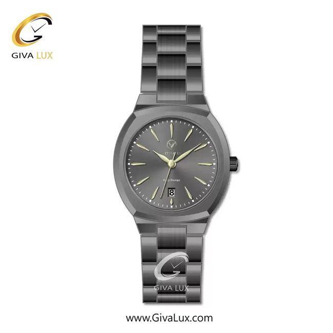 ساعت مچی اورجینال زنانه ویتوریا | Vittoria تیتانیوم | تیتانیوم(زغالی)| دودی|تیتانیوم| کد رفرنس VT3436