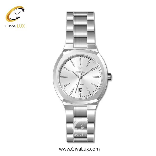 ساعت مچی اورجینال زنانه ویتوریا | Vittoria نقره ای | نقره ای| نقره ای| کد رفرنس VT3436