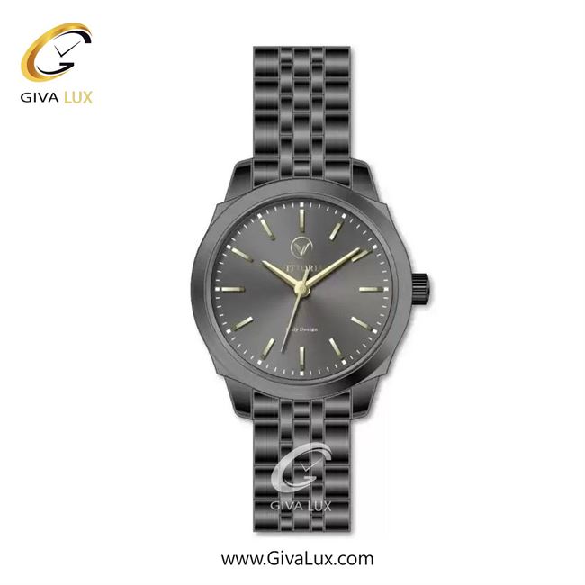 ساعت مچی اورجینال زنانه ویتوریا | Vittoria تیتانیوم | تیتانیوم(زغالی)| دودی|تیتانیوم| کد رفرنس VT3438