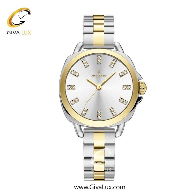 ساعت مچی اورجینال زنانه کلبرت COLBERT طلایی | نقره ای-طلایی| نقره ای| کد رفرنس  0344L