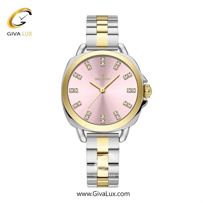 ساعت مچی اورجینال زنانه کلبرت COLBERT طلایی | نقره ای-طلایی| صورتی| کد رفرنس  0344L