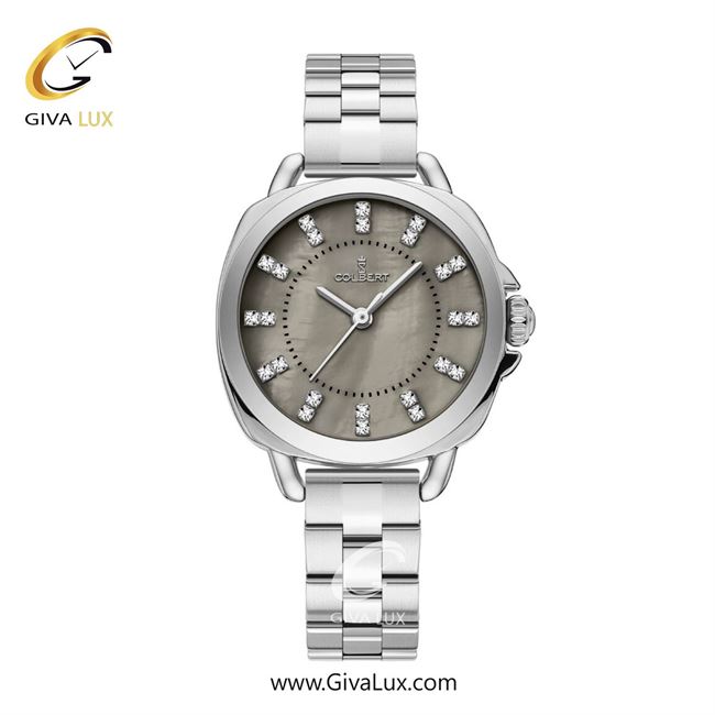 ساعت مچی اورجینال زنانه کلبرت COLBERT نقره ای | نقره ای| طوسی| کد رفرنس  0344L