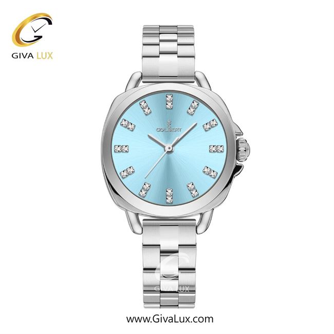 ساعت مچی اورجینال زنانه کلبرت COLBERT نقره ای | نقره ای| آبی| کد رفرنس  0344L