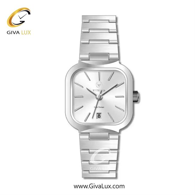 ساعت مچی اورجینال زنانه ویتوریا | Vittoria نقره ای | نقره ای| نقره ای| کد رفرنس VT3440