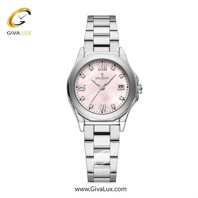 ساعت مچی اورجینال زنانه کلبرت COLBERT نقره ای | نقره ای| صورتی| کد رفرنس 0345L