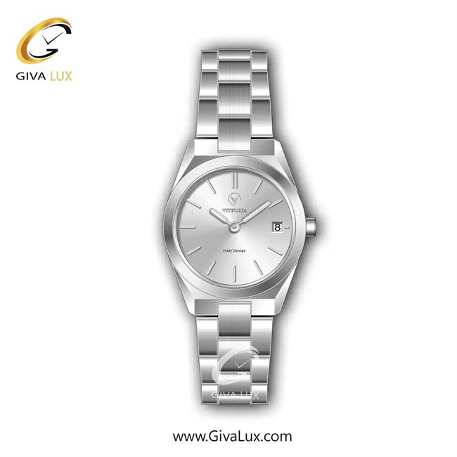 ساعت مچی اورجینال زنانه ویتوریا | Vittoria نقره ای | نقره ای| نقره ای| کد رفرنس VT3450