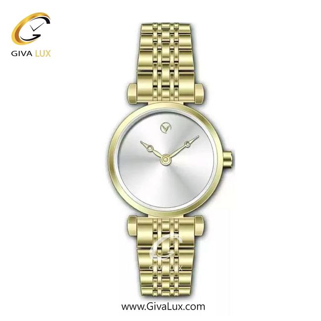 ساعت مچی اورجینال زنانه ویتوریا | Vittoria طلایی | طلایی| نقره ای| کد رفرنس VT3458