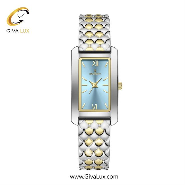 ساعت مچی اورجینال زنانه کلبرت COLBERT طلایی-نقره ای | طلایی-نقره ای| آبی| کد رفرنس 0346L