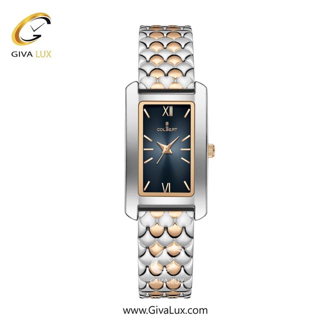 ساعت مچی اورجینال زنانه کلبرت COLBERT نقره ای-رزگلد | نقره ای-رزگلد| سرمه ای| کد رفرنس 0346L