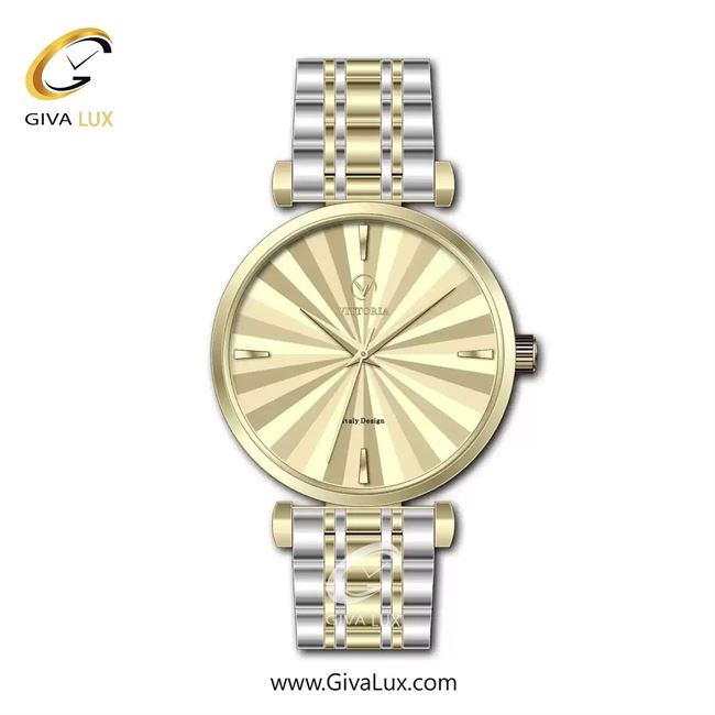 ساعت مچی اورجینال مردانه ویتوریا | Vittoria طلایی | طلایی-نقره ای| طلایی| کد رفرنس VT3462G