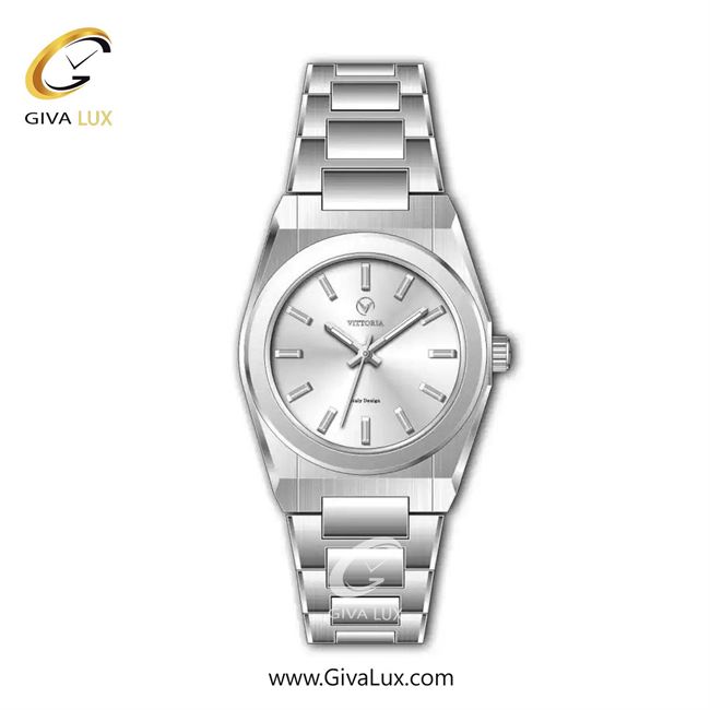 ساعت مچی اورجینال زنانه ویتوریا | Vittoria نقره ای | نقره ای| نقره ای| کد رفرنس VT3463L