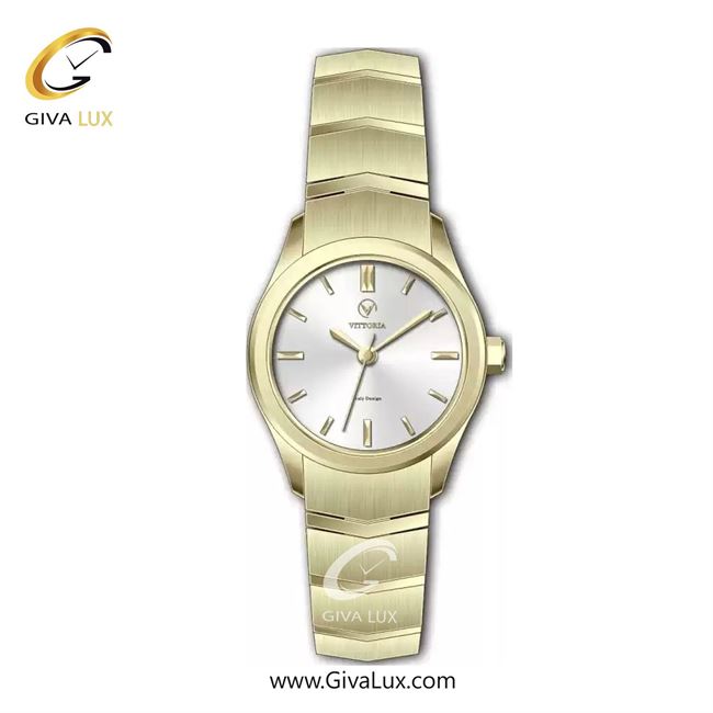 ساعت مچی اورجینال زنانه ویتوریا | Vittoria طلایی | طلایی| نقره ای| کد رفرنس VT3467