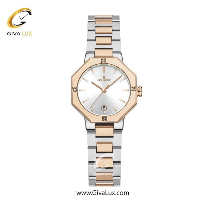 ساعت مچی اورجینال زنانه کلبرت COLBERT رزگلد | رزگلد-نقره ای| نقره ای| کد رفرنس 0347L