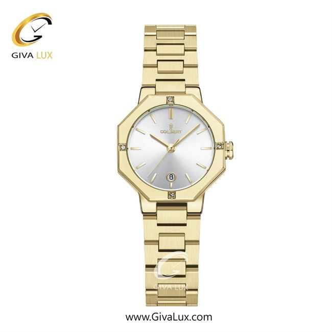 ساعت مچی اورجینال زنانه کلبرت COLBERT طلایی | طلایی| نقره ای| کد رفرنس 0347L