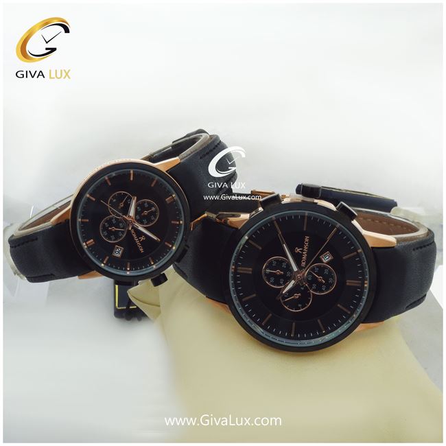 ست ساعت مردانه و زنانه طرح سه موتوره رومانسون 