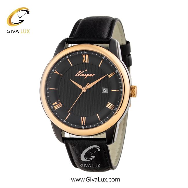 ساعت مچی اورجینال مردانه یونیک مشکی-رزگلد | مشکی| مشکی| کد رفرنس S359