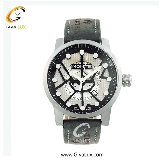 ساعت مچی مردانه بند چرمی مشکی مونته M1754324 35_56290.jpg