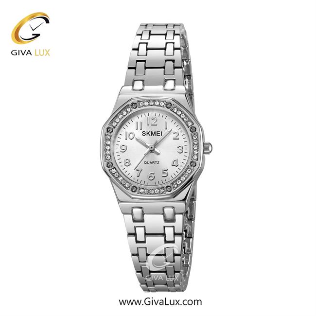 ساعت مچی اورجینال زنانه اسکمی (Skmei) نقره ای | نقره ای| نقره ای| کد رفرنس 2508