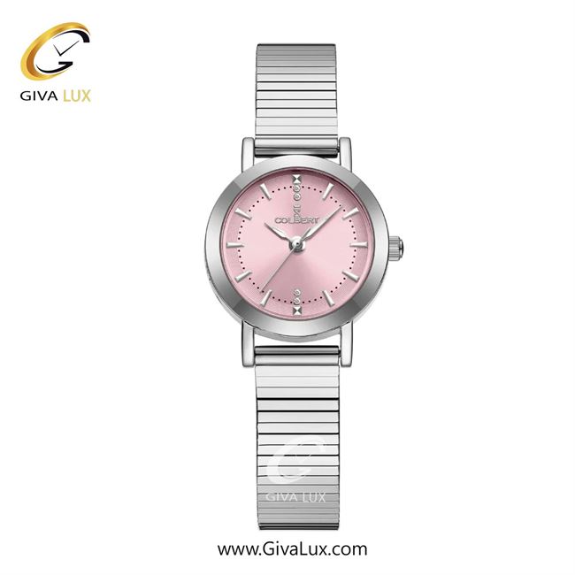ساعت مچی اورجینال زنانه کلبرت COLBERT نقره ای | نقره ای| صورتی| کد رفرنس 0367L