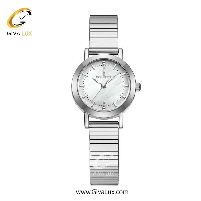 ساعت مچی اورجینال زنانه کلبرت COLBERT نقره ای | نقره ای| سفید صدفی| کد رفرنس 0367L