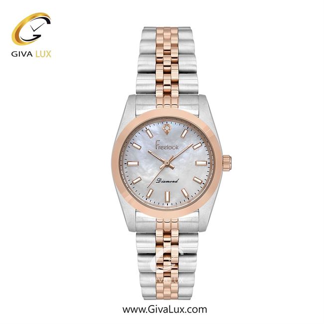 ساعت مچی اورجینال زنانه فریلوک Freelook رزگلد | رزگلد-نقره ای| نقره ای| کد رفرنس FL.4.10004-6