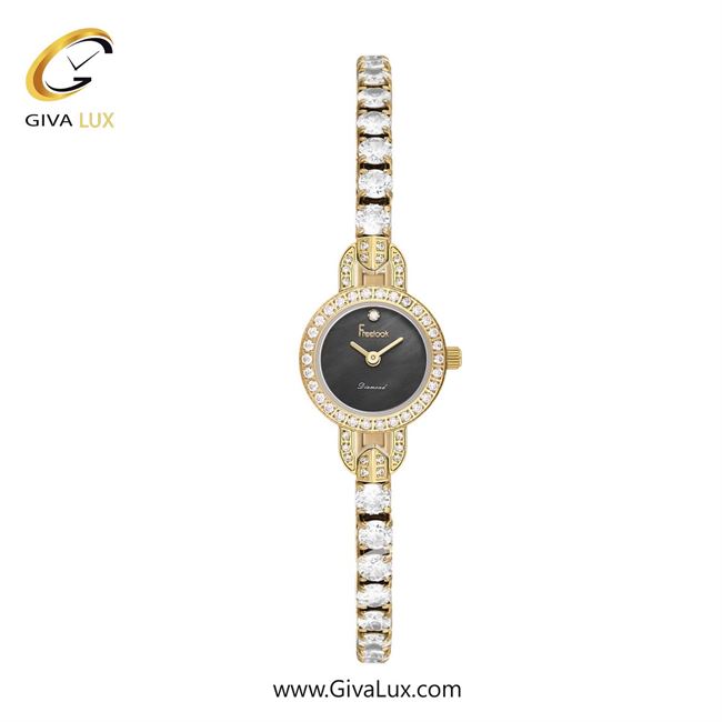 ساعت مچی اورجینال زنانه فریلوک Freelook طلایی | طلایی| مشکی| کد رفرنس FL.4.10010-3