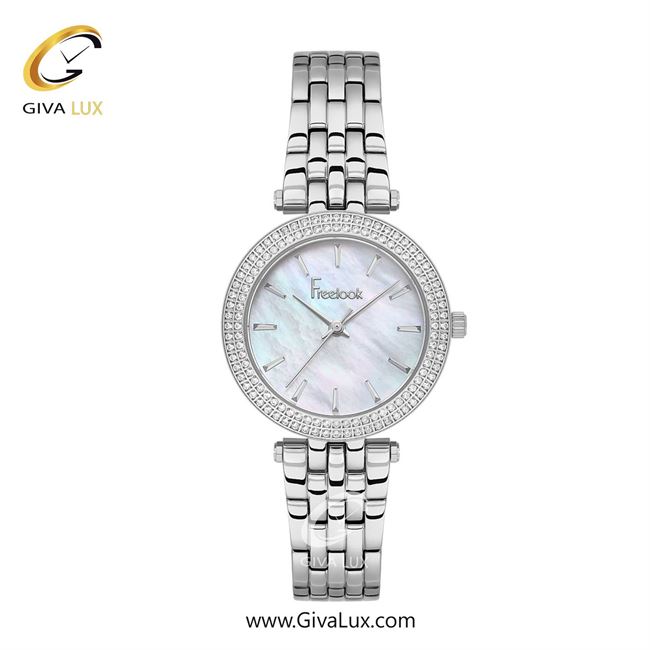 ساعت مچی اورجینال زنانه فریلوک Freelook نقره ای | نقره ای| سفید صدفی| کد رفرنس FL.4.10016-1