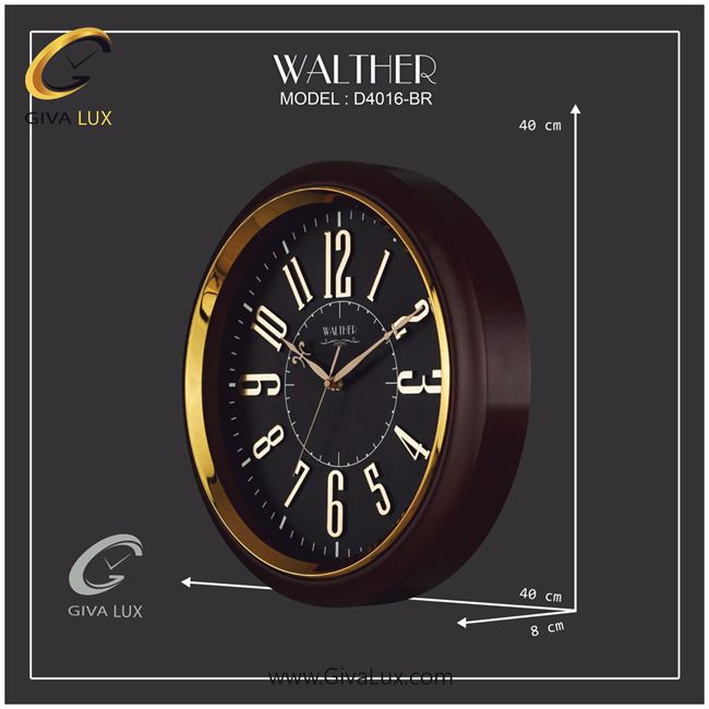 ساعت دیواری اورجینال والتر چوب قهوه ای| کد رفرنس 4016BR 4016-BR-2.jpg