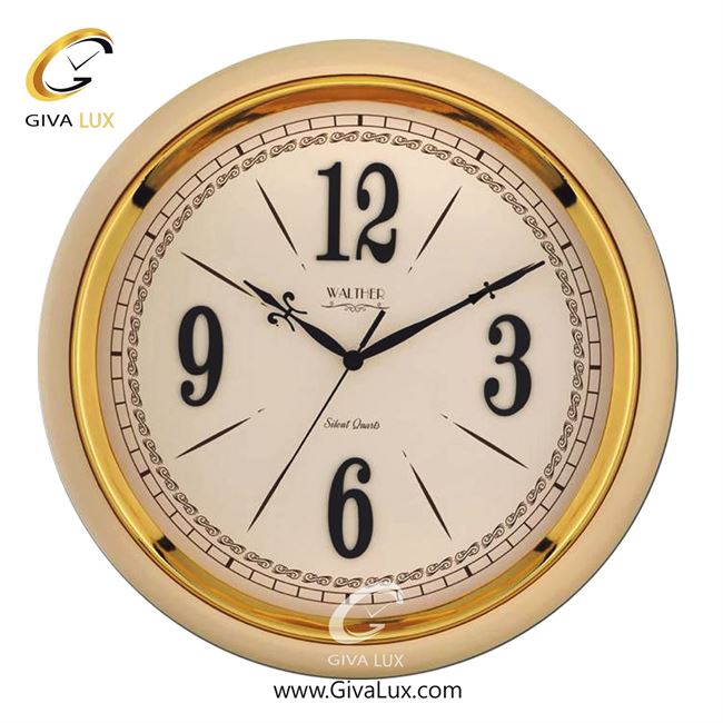 ساعت دیواری اورجینال والتر چوب کرم| کد رفرنس 4020NE
