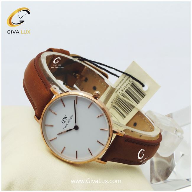 ساعت زنانه چرمی  دنیل ولینگتون  