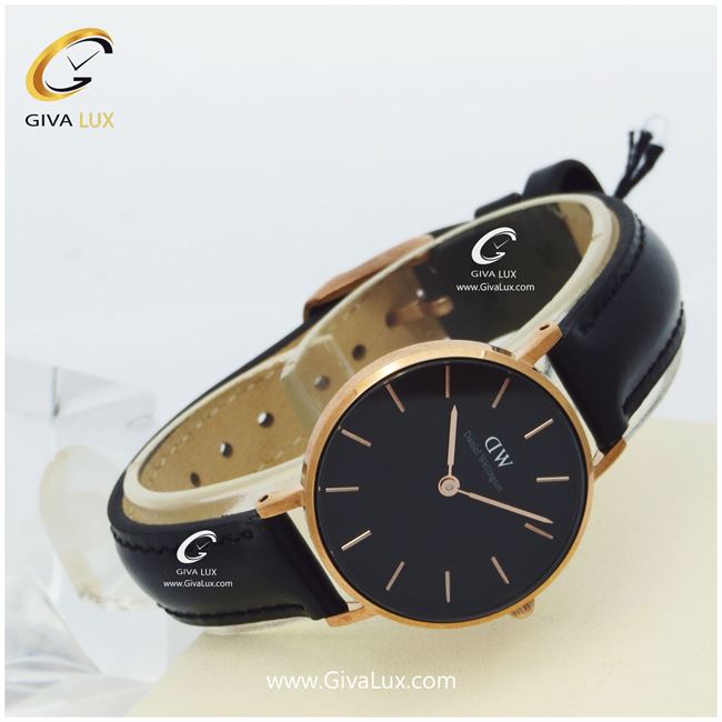 ساعت زنانه چرمی  دنیل ولینگتون  