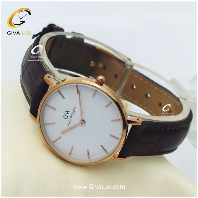 ساعت زنانه چرمی  دنیل ولینگتون  