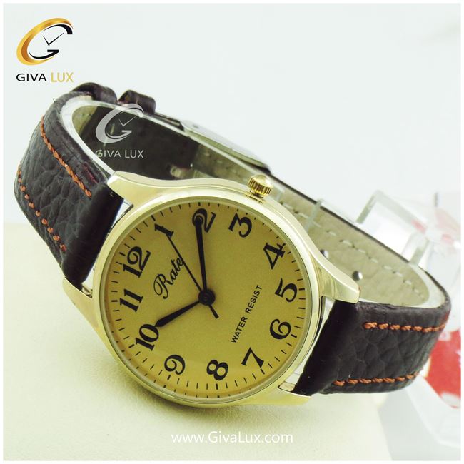 ساعت مچی اورجینال زنانه رِیت RATE طلایی | قهوه ای| طلایی| کد رفرنس T7198L