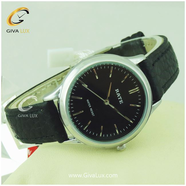 ساعت مچی اورجینال زنانه رِیت RATE نقره ای | مشکی| مشکی| کد رفرنس T7116L