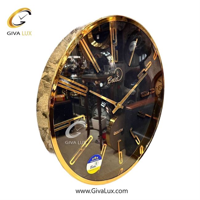 ساعت دیواری اورجینال بتیس آلیاژ فلزی طلایی| کد رفرنس 4520 4520-02.jpg