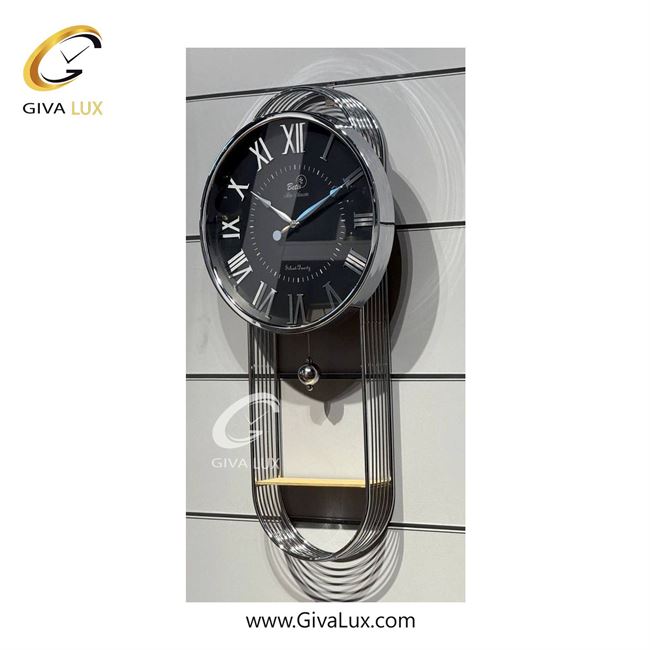 ساعت دیواری اورجینال بتیس آلیاژ فلزی طلایی| کد رفرنس 4555 4555-04.jpg