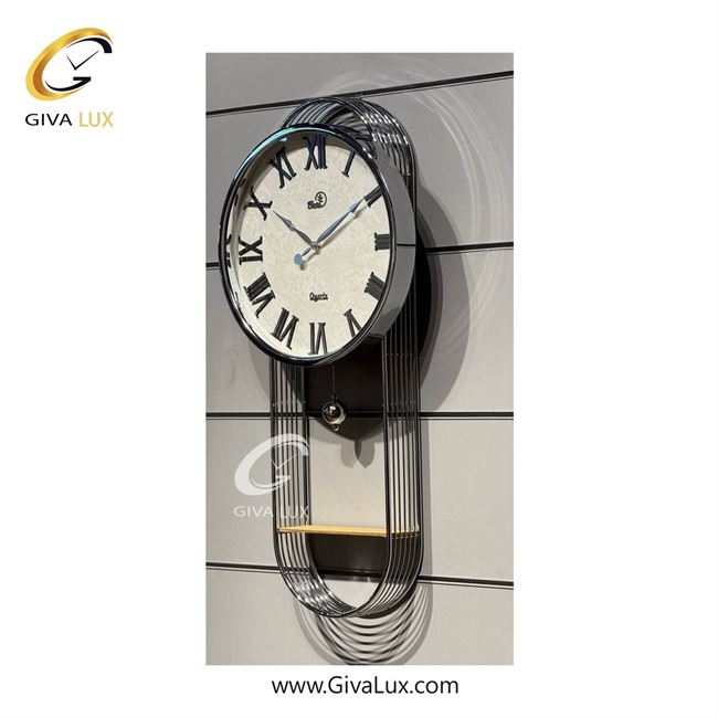 ساعت دیواری اورجینال بتیس آلیاژ فلزی نقره ای| کد رفرنس 4555 4555-05.jpg