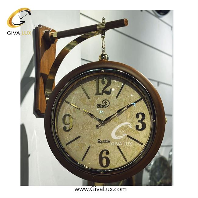 ساعت دیواری اورجینال بتیس آلیاژ فلزی نقره ای| کد رفرنس 5045 4575-8.jpg