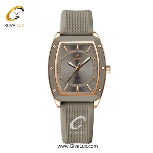 ساعت مچی اورجینال زنانه ناوی فورس|Naviforce|نوی فورس|نیوی فورس خاکی-طلایی | خاکی| خاکی| کد رفرنس NF5049