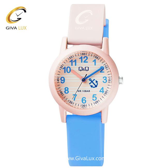 ساعت مچی اورجینال کیو اند کیو بچه گانه صورتی | آبی | صورتی | کد رفرنس VS49J002Y