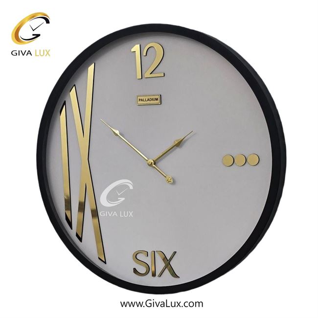ساعت دیواری اورجینال پالادیوم آلیاژ فلزی مشکی| کد رفرنس 702 477_702-3.jpg
