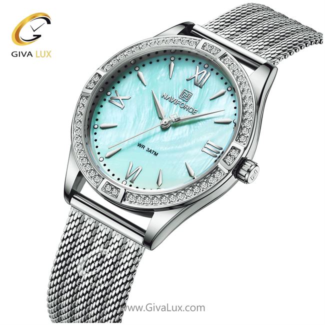 ساعت مچی زنانه بند فلزی نوی فورس NF5028 5028sbe1.jpg