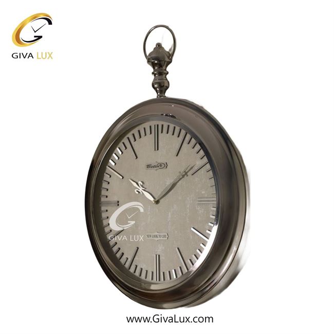 ساعت دیواری اورجینال بتیس آلیاژ فلزی نقره ای| کد رفرنس 5010 5030-1.jpg