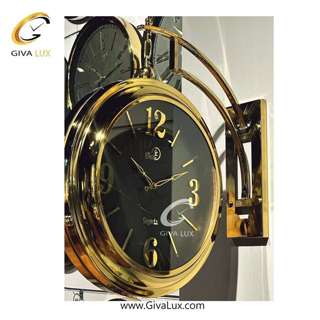 ساعت دیواری اورجینال بتیس آلیاژ فلزی نقره ای| کد رفرنس 5045 5045-5.jpg